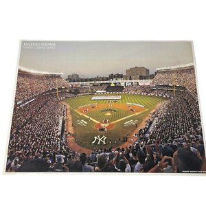 Yankee Stadium- 2008 All Star Game Farewell Daily News Color  Photo - 8.5 x 11